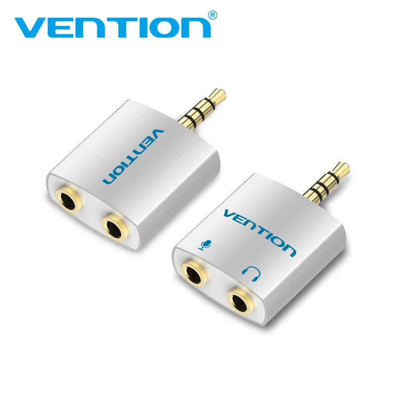 Vention 3,5 мм Φ с микрофоном 1 штекер на 2 гнездовой аудиоадаптер для наушников ПК (art.: 7a6df33b8) - 7a6df33b8
