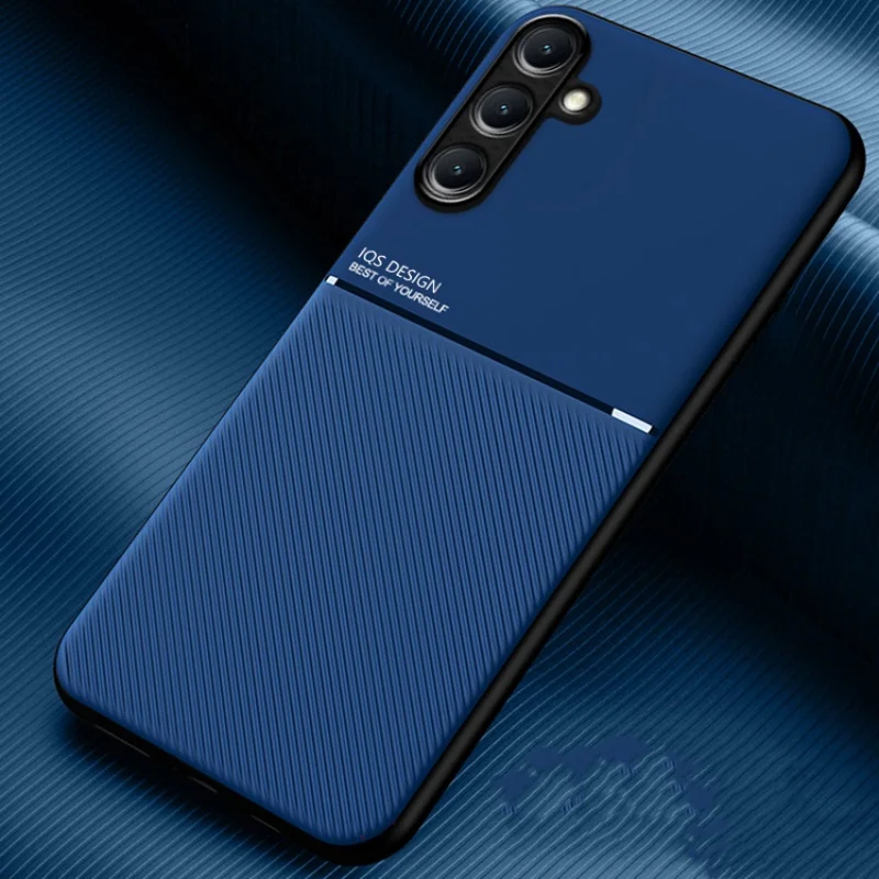 Чехол для Samsung Galaxy M35 5G роскошные магнитные кожаные мягкие чехлы телефона SamsungM35