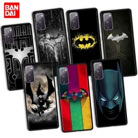 cover phone case for samsung galaxy s20 fe s21 s10 s9 plus ultra 5g s20fe s21fe s20ultra bag capa armor phone batman superhero