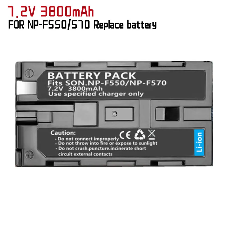 

Rechargeable battery NP-F550/570 3800mAh battery for Sony CyberShot D series DSC-D700 Digital 8.DCRDCR-SC.tr7000-DCR-TRV103