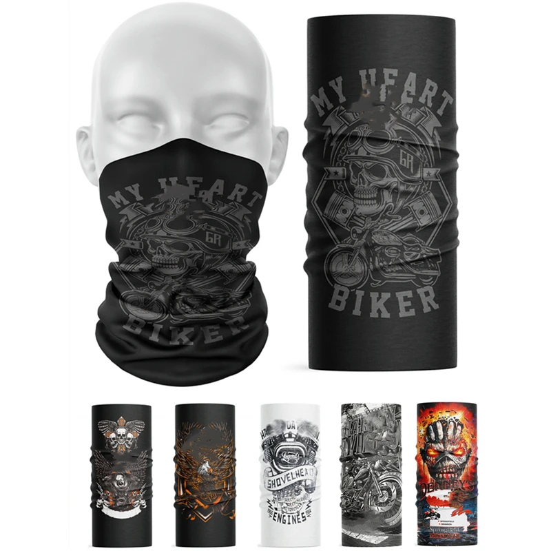 Пыленепроницаемая маска 3 D для езды на мотоцикле велосипеде шарф с различными