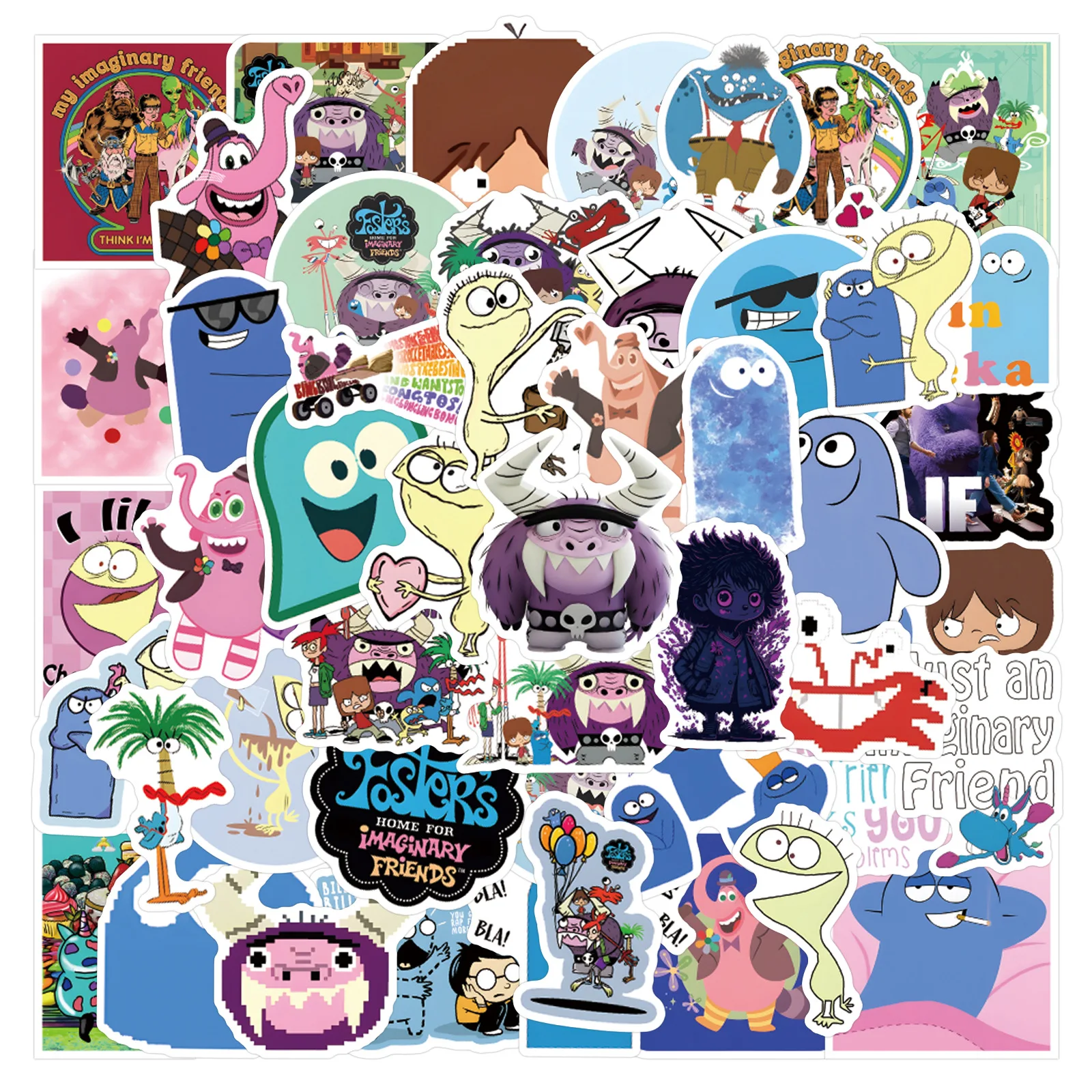 55 шт. водонепроницаемые наклейки на телефон скейтборд