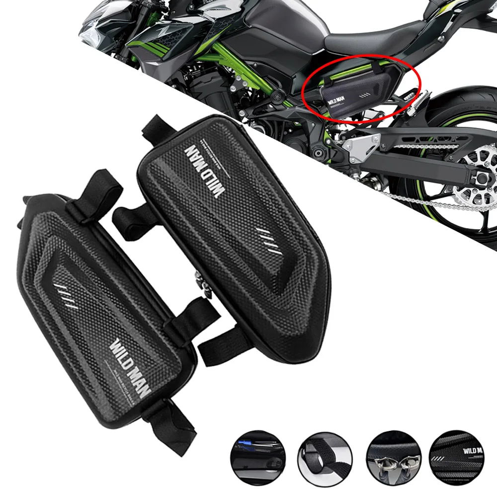 

Водонепроницаемая треугольная Боковая Сумка для Z900, Z650, Z800, Z1000, Z400, Z1000SX, Z900RS, Z250, Z300