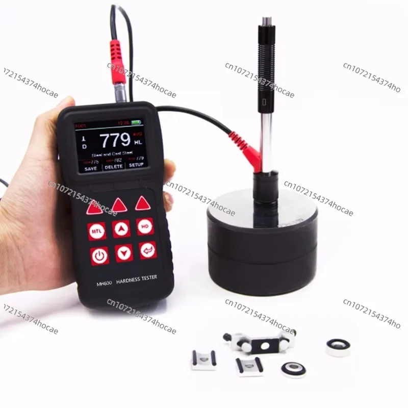 Портативный твердомер MH600 с 6-мя ударными насадками, IP65, для металла, 170~960HLD, на китайском и английском языках, в кейсе. (art.: 3920dad1b2dec) - 3920dad1b2dec