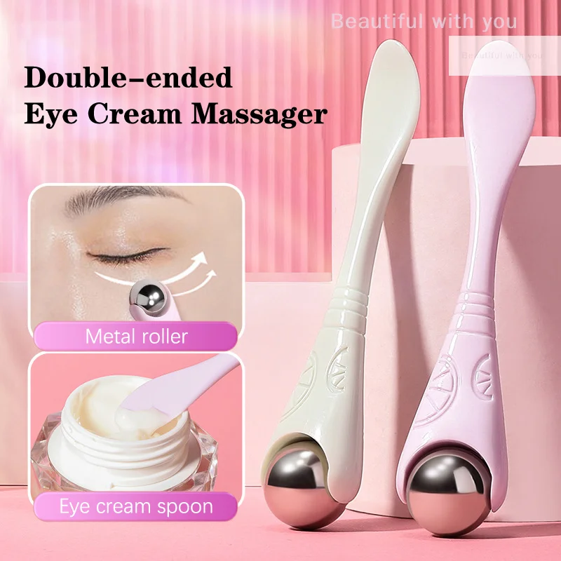 Двусторонний крем для глаз массажная палочка двойная эссенция введение