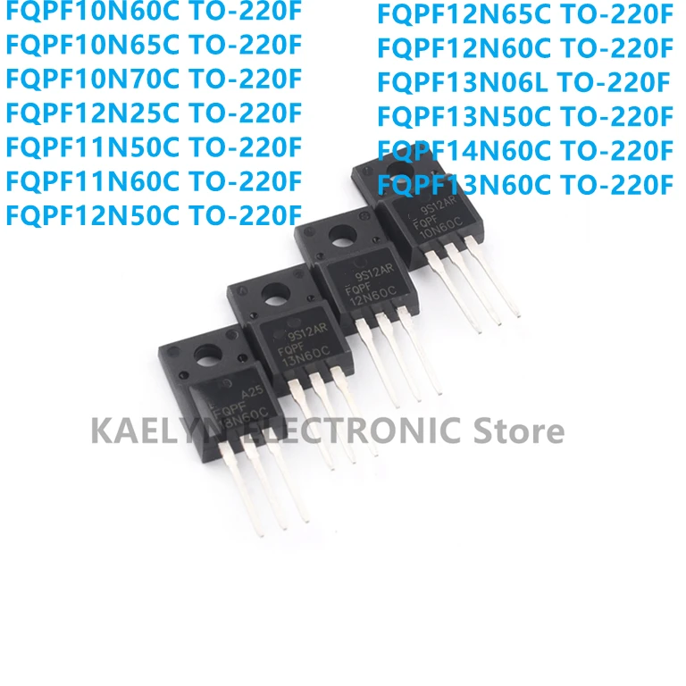10 шт./партия FQPF10N60C FQPF10N65C FQPF10N70C FQPF12N25C FQPF11N50C FQPF11N60C 12N65C 12N60C 12N60C 13N06L 13N50C 14N60C 13N60C