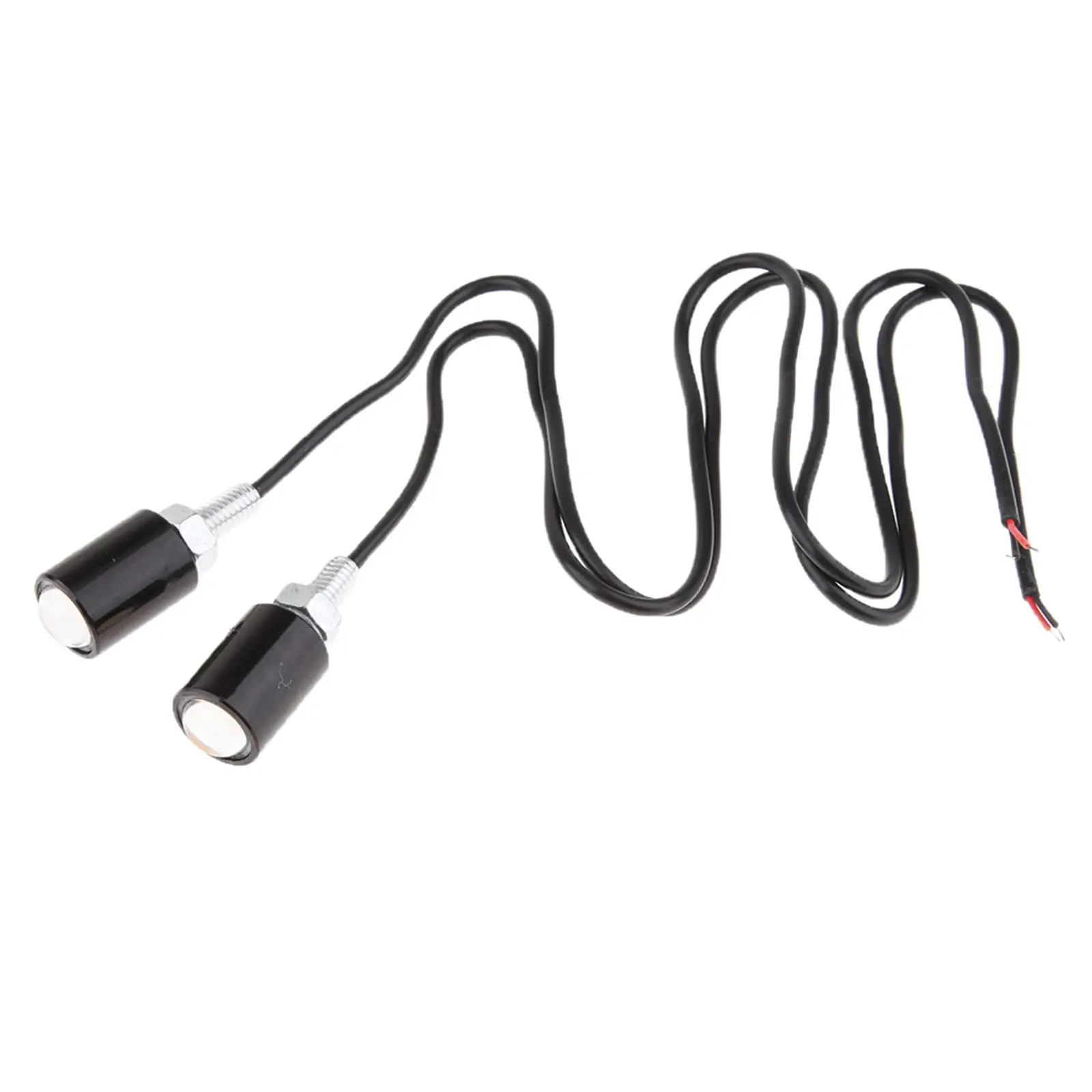 1 пара универсальных 12 В мини-янтарных указателей поворота мигалка боковой