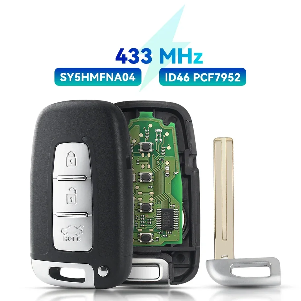 

Умный дистанционный ключ KEYYOU 433 МГц ID46 для Kia Forte Soul Rio Borrego Sorento Optima Hyundai I30 IX35 Sonata Genesis Equus Veloster