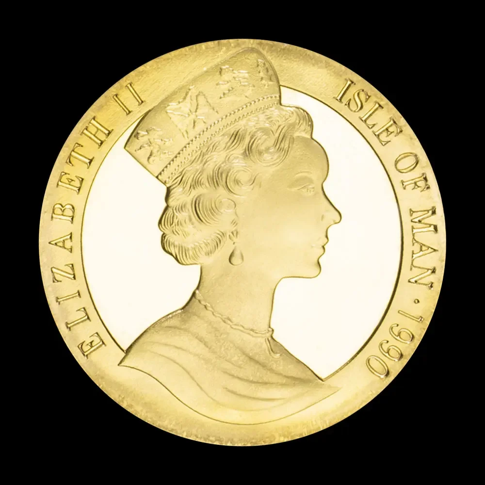 Австралийская позолоченная сувенирная монета Ned Kelly коллекция монет Gang