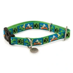 

PetSafe Bark Avenue Quick Snap Buckle Pet Dog Collar (Large, Parade of Bones)