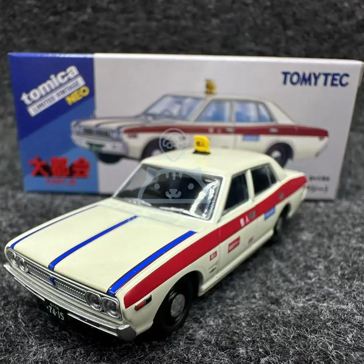 Фото 2412 TOMYTEC 1/64 TLV LV-N VOL.02 Metropolitan 02 Cedric Личная модель тележки из сплава для такси, коллекция украшений №3