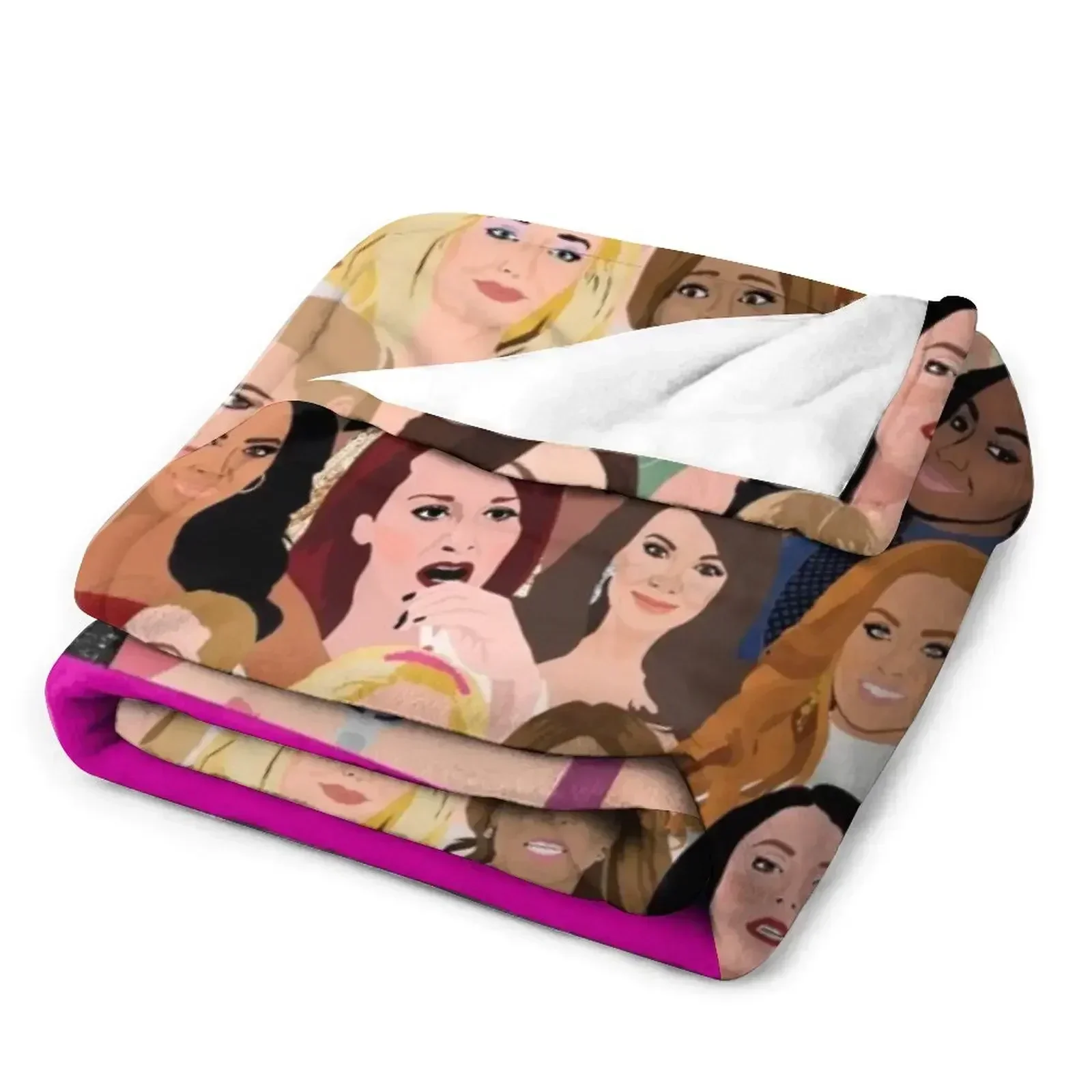 Настоящее домохозяйки Montage (RHONY RHOBH RHOA RHONJ RHOP RHOC RHOSLC RHOD VPR) Пледы для сна Свободные