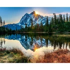 GATYZTORY, алмазная живопись, пейзаж, настенное искусство 5D, Алмазная мозаика, вышивка крестиком, искусственная вышивка бусинами