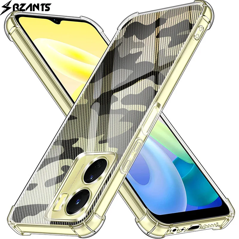 

Case for VIVO Y16 Mobile Phone Case Translucent Four Corners Anti-fall