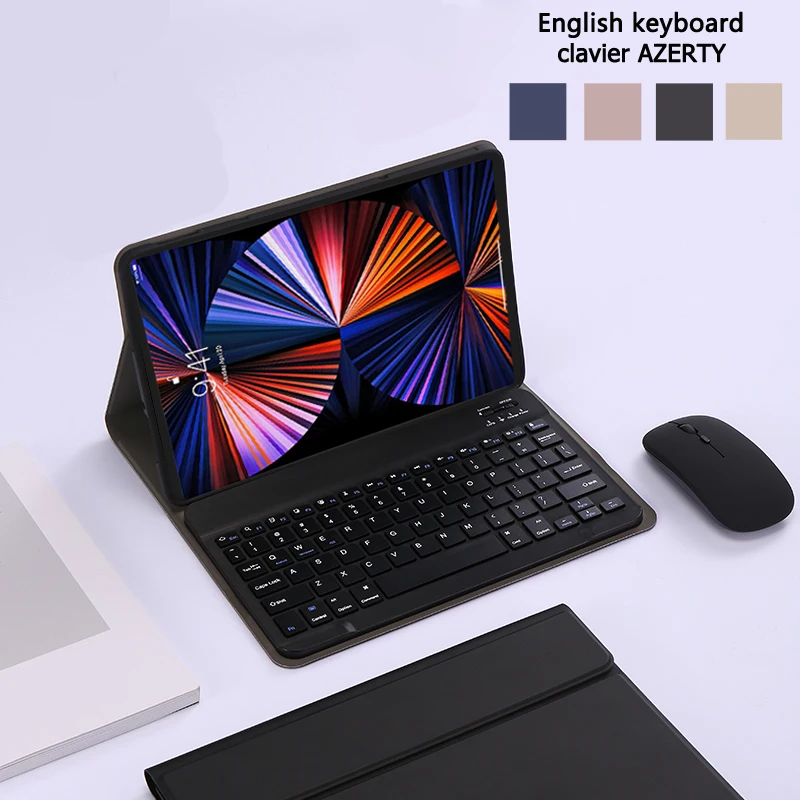 

Cover for Samsung Galaxy Tab A7 Case 10.4 Keyboard Case for Coque Samsung Tab A7 2020 SM-T500 T505 AZERTY Clavier Azerty Coque