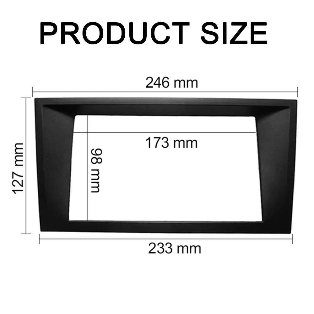 For FORD Mondeo 2002-2006 Double 2 Din Fascia CD Facia Stereo Player Panel Dash Mount Install Trim Kit Refit Frame Bezel | Автомобили и