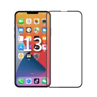 9hd tough protective tempered glass on iphone 11 pro max se screen protector on iphone 13 12 mini pro max xr x xs max glass film