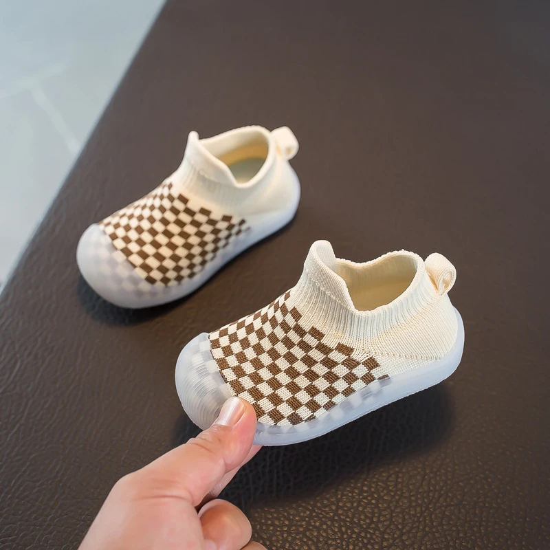 Baby Shoes Summer Thin Mesh Toddler Soft Rubber Sole Frist Walkers Cotton Breathable Girls Boys Kids Anti-Slip Shoe