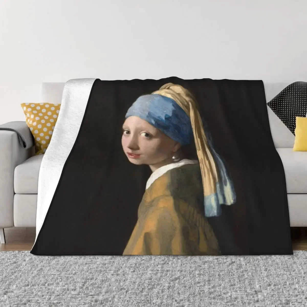 Детское одеяло с жемчужными серьгами