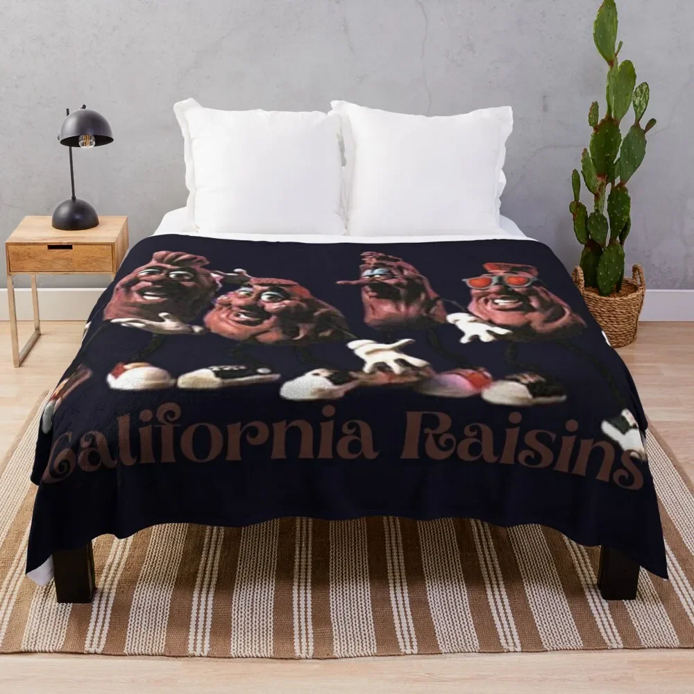 California Raisins ORIGINAL BY CRUSHART1 ON REDBUBBLE Плед Спальный мешок Модные одеяла для переезда