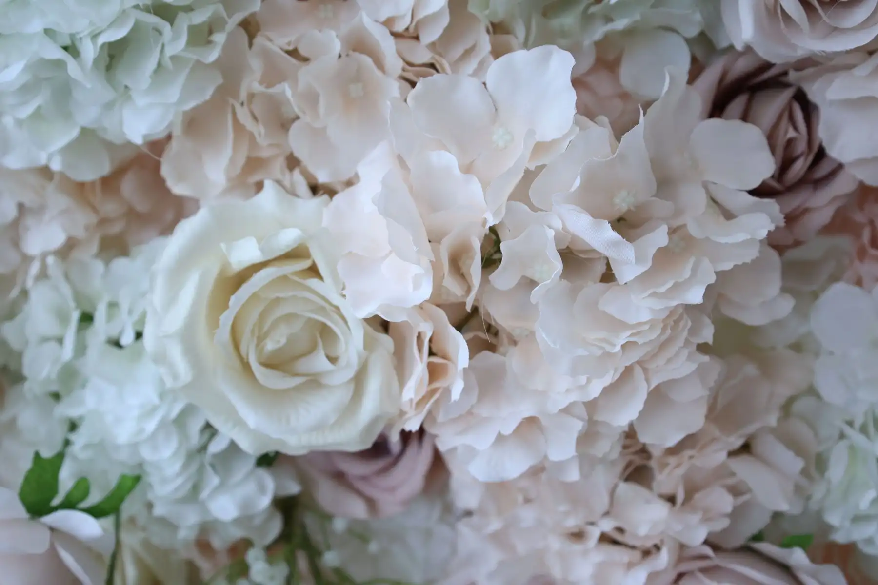 Королевская сушеная Роза серия зеленая Гортензия 3D Роскошная занавеска цветок