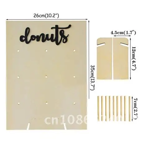 Подставка для пончиков свадьбы дня рождения держатель подставка десертов