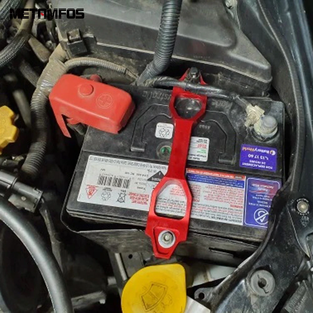 

Крепление для автомобильного аккумулятора, кронштейн, держатель из алюминиевого сплава, Универсальный крепеж для аккумулятора, аксессуары...