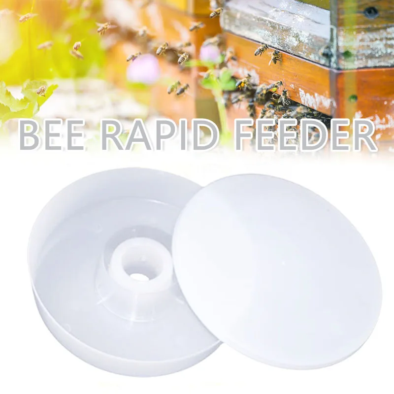 

HOT Round Bee Feeder Big Capacity Water Feeder Practical Beekeeping Equipment Tool Round Bee Bee Feeder