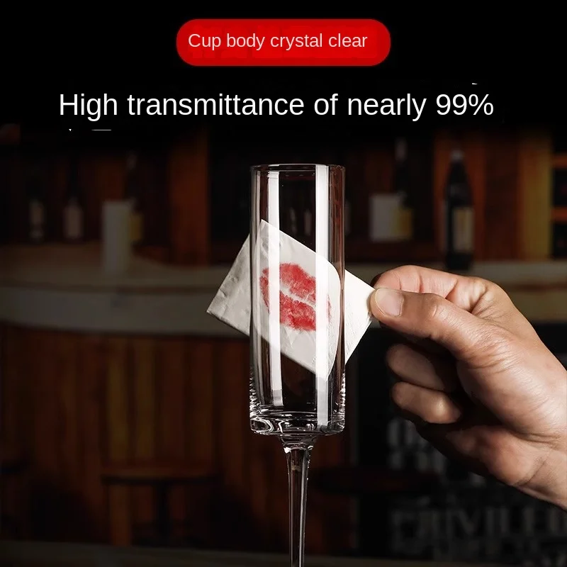 Crystal champagne glass sparkling wine goblet set household creative high-value a pair of cocktail glasses