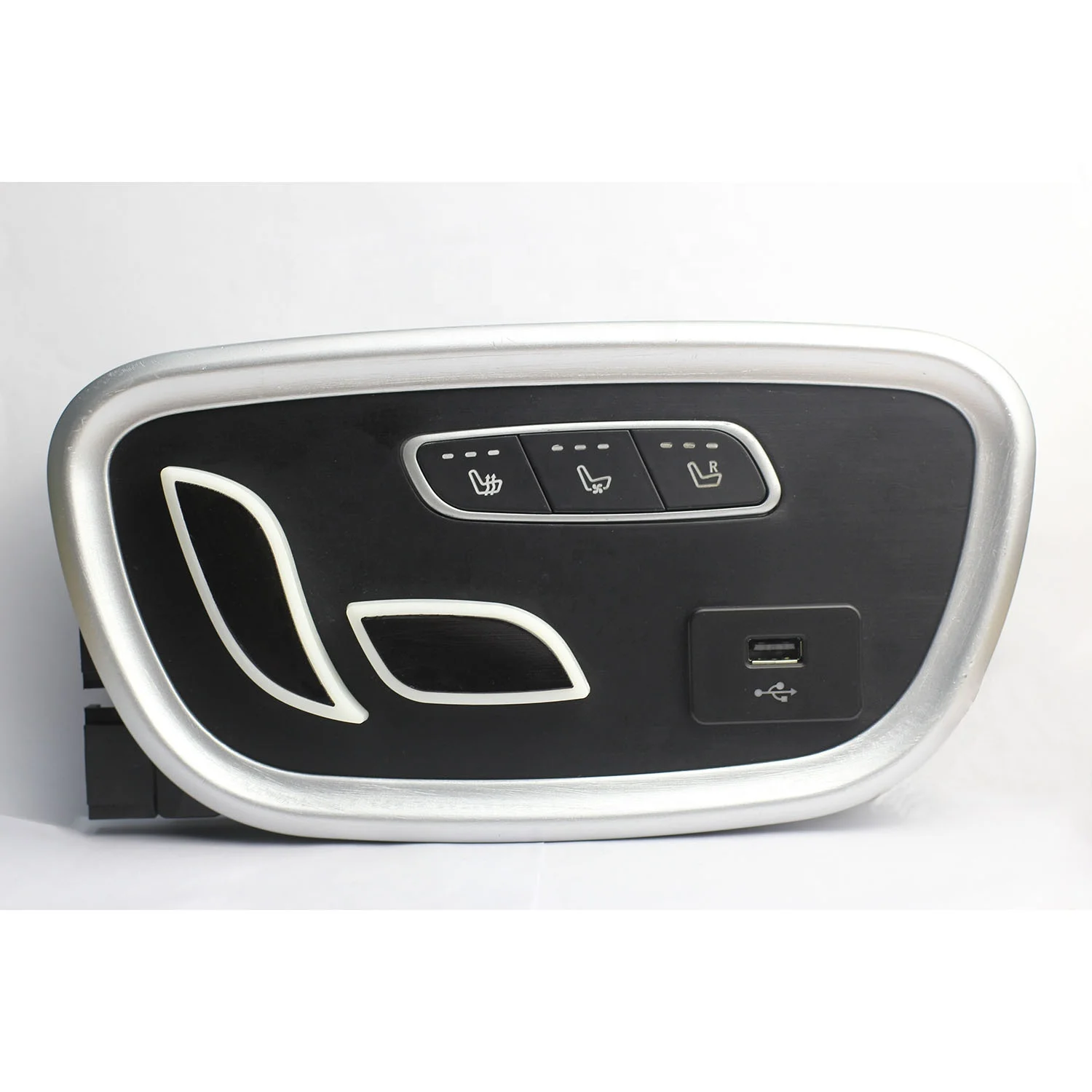 

factory custom the newest USB charge auto luxury switch heater cooler and massage car accessories car seat switch panel