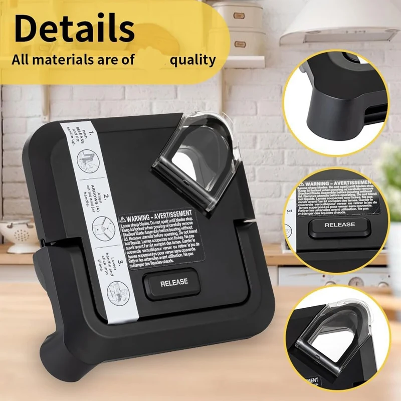 Замена крышки блендера для кувшина ниндзя 72 унции запорная крышка верхняя детали