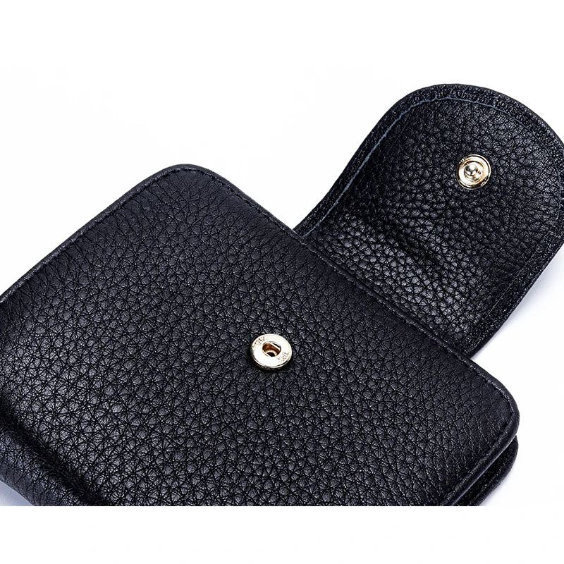 Coin Purse Full Cowhide Small Wallet Women's Multi Card Short Wallet Document Leather Wallets card holder Card wallet Purses