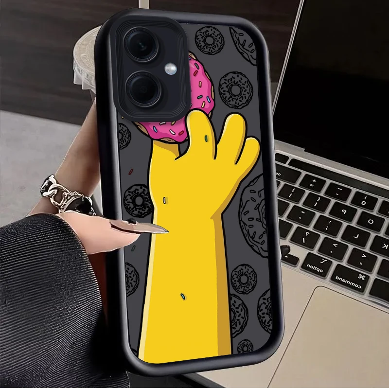 Чехол для Xiaomi Redmi Note 13 12 Pro Plus 4G чехол с рисунком из мультфильма The Simpsons задняя