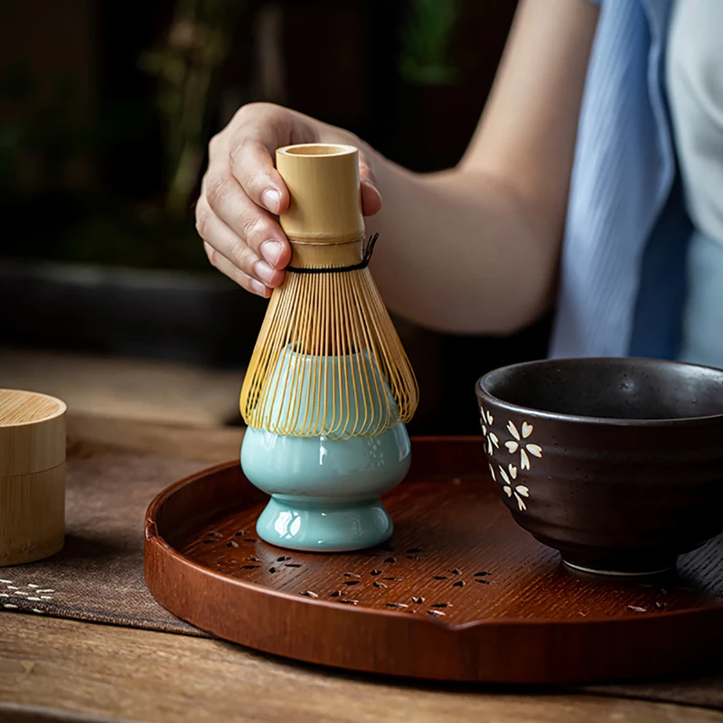 

Handmade Japanese Tea Set Matcha Whisk (Chasen) Tea Spoon And Scoop (Chashaku) Matcha Tea Set Bamboo Accessories Tea Set Tool