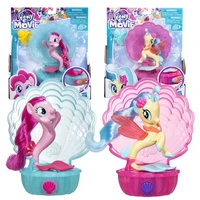 hasbro my little pony toys anime action figures pinkie pie music box mermaid princess plastic little pony doll model kids gift