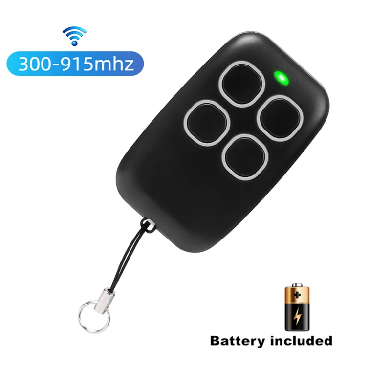 433 315 330mhz RF Wireless Remote Control Multi Frequency 300-915MHz 4 Keys Cloning Garage Gate Door Opener Remote Duplicator