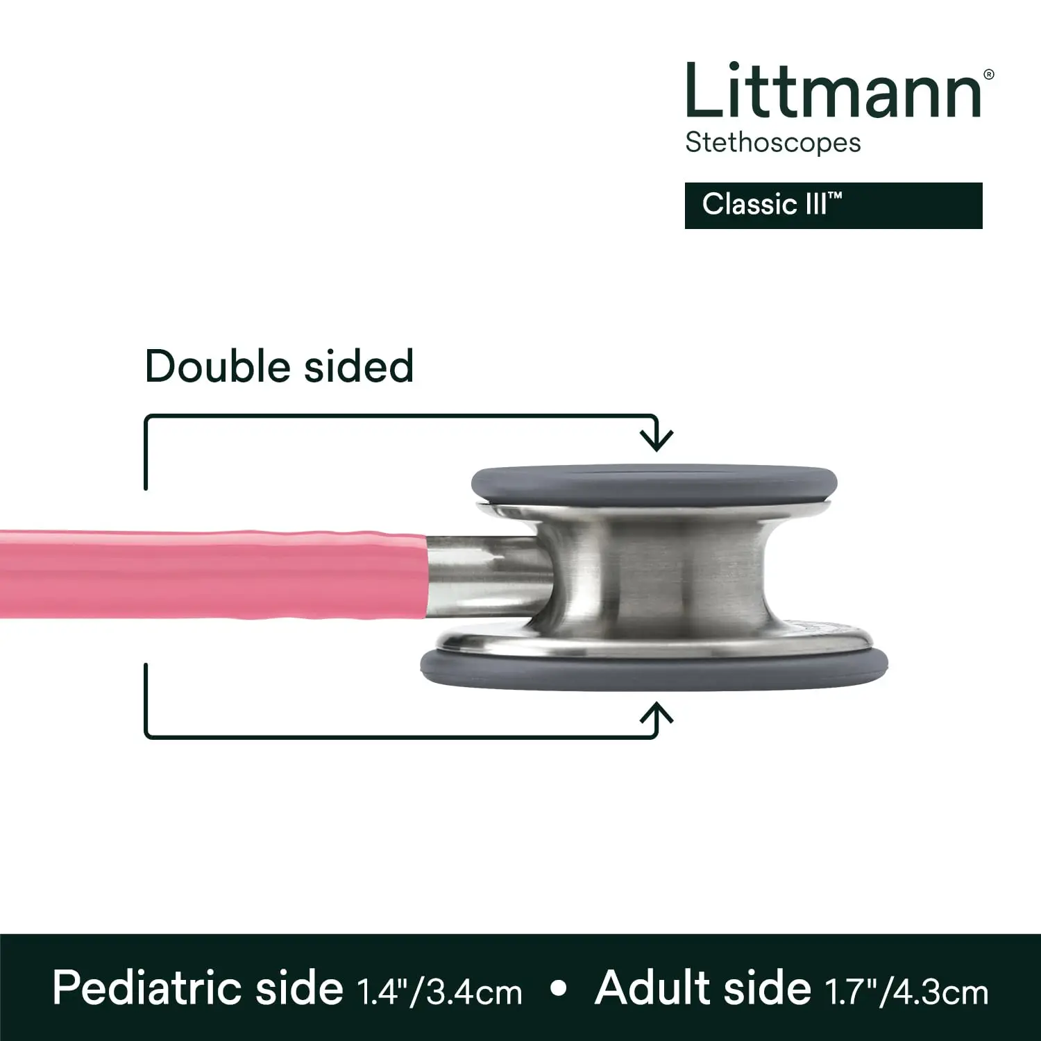 Фото Стетоскоп Littmann Classic III, двусторонний стетоскоп Littmann для медсестер, врачей, студентов, медицинский стетоскоп для здравоохранения №2