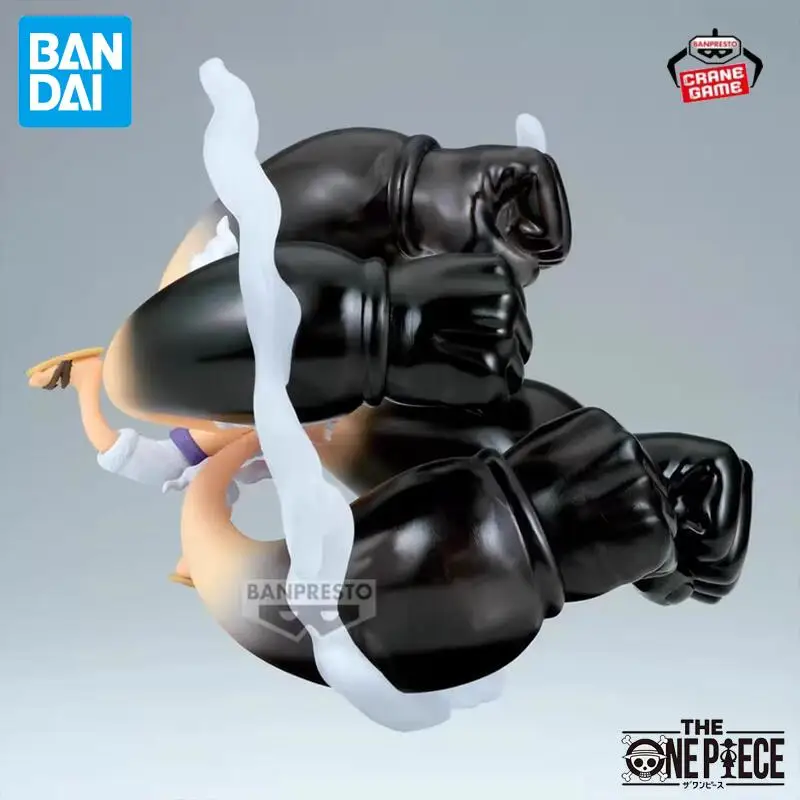 Фото Оригинальная фигурка Bandai Banpresto ONE PIECE WCF Nika Luffy Gear 5 White Gun Barrage, специальная коллекционная фигурка, аниме-фигурка, кукла, игрушка, подарок №5