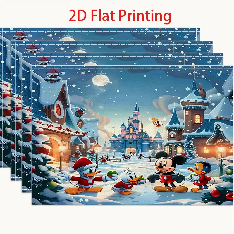 

MINISO Рождественские салфетки с Микки и Минни «Холодное сердце»