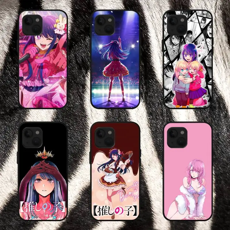 

Чехол для телефона Oshi no Ko с аниме для iPhone 11 12 Mini 13 14 Pro XS Max X 8 7 6s Plus SE XR