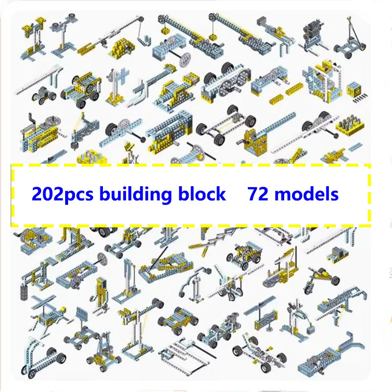 

Wange Change Mechanist Building Block Moc Technical Power Functions Robot Education Technology Bricks Toys Compatible With lego