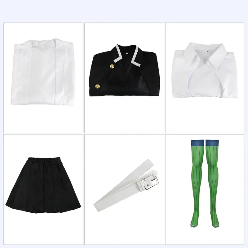 Кимоно для косплея женщин и девочек полный комплект с париком из аниме