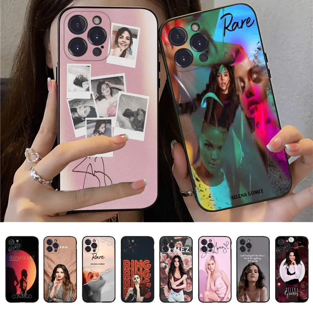 Чехол для телефона S-Selena G-Gomez Singer мягкий силиконовый чехол iphone 16 15 14 13 12 11 Pro Mini XS MAX