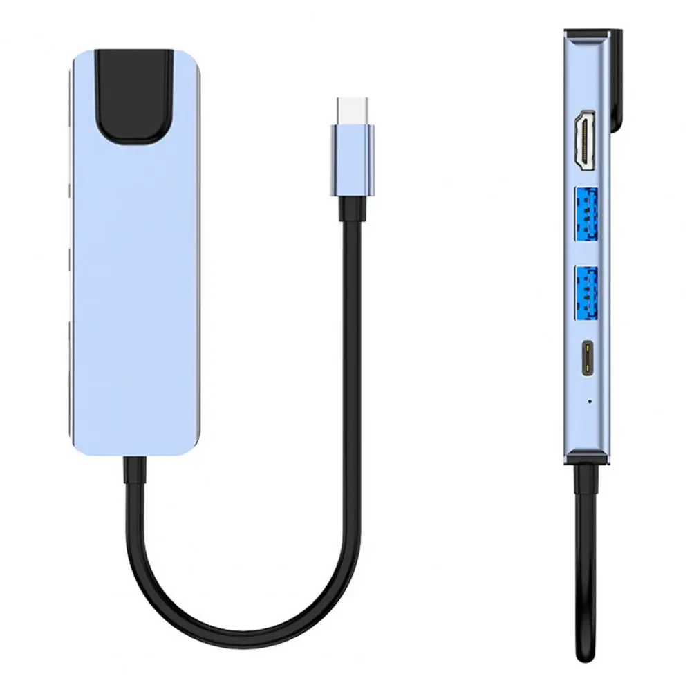 Фото 5 в 1, док-станция для компьютера, совместимая с HDMI №5