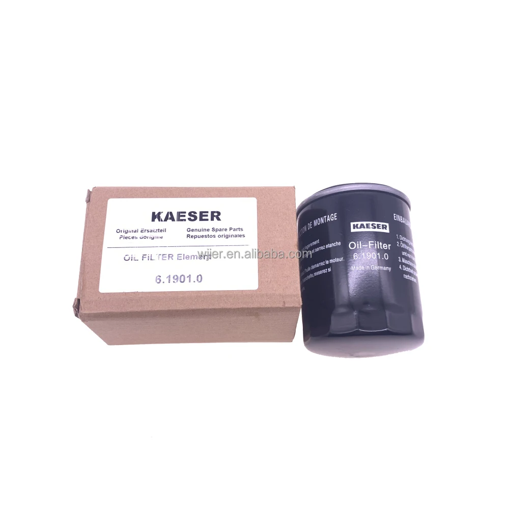 10 шт./партия 6 1901.0 черный спин на масляный фильтр для воздушного компрессора Kaeser