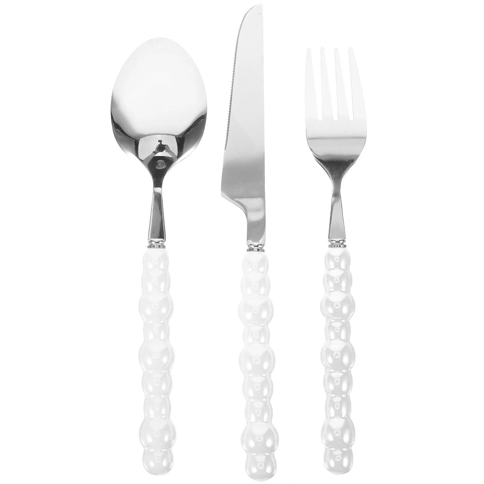 

Stainless Steel Fork Metal Cutlery Eating Utensils Dinnerware Western Tableware