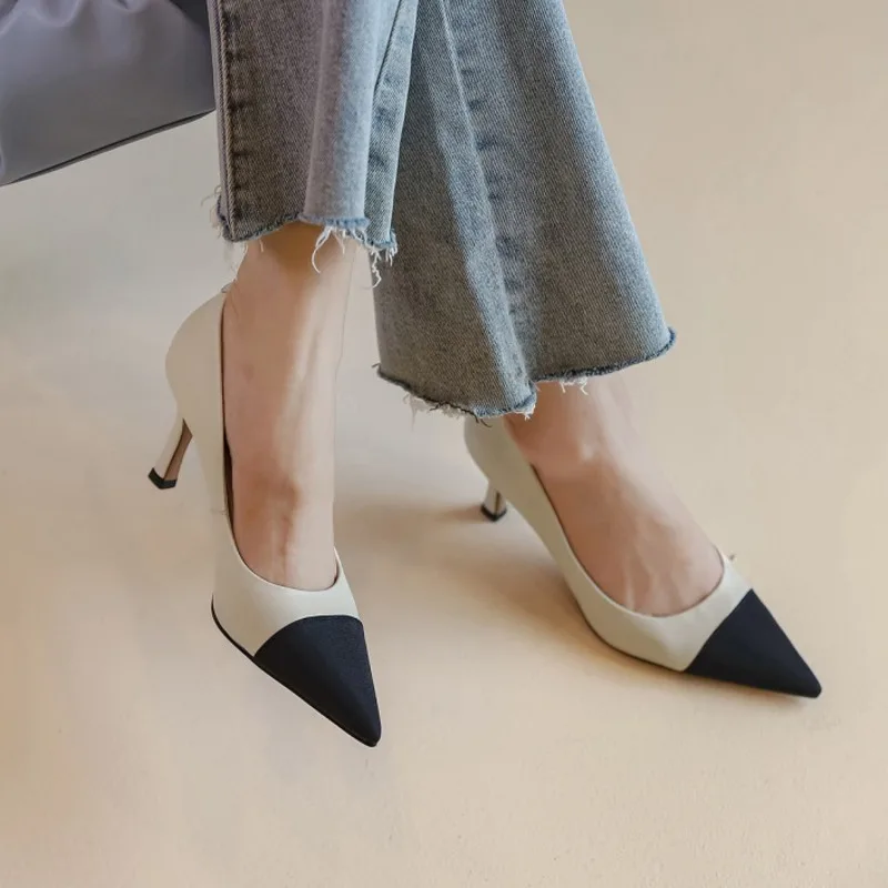 Новое поступление оптовая продажа женские туфли-лодочки на шпильках кожаные