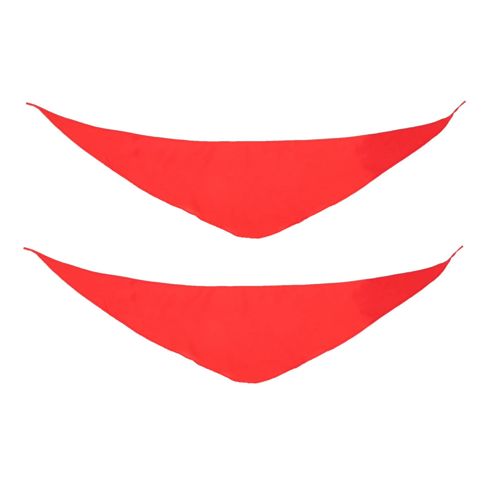 2-х шт. красный шарф детские танцевальные шарфы треугольные универсальные для