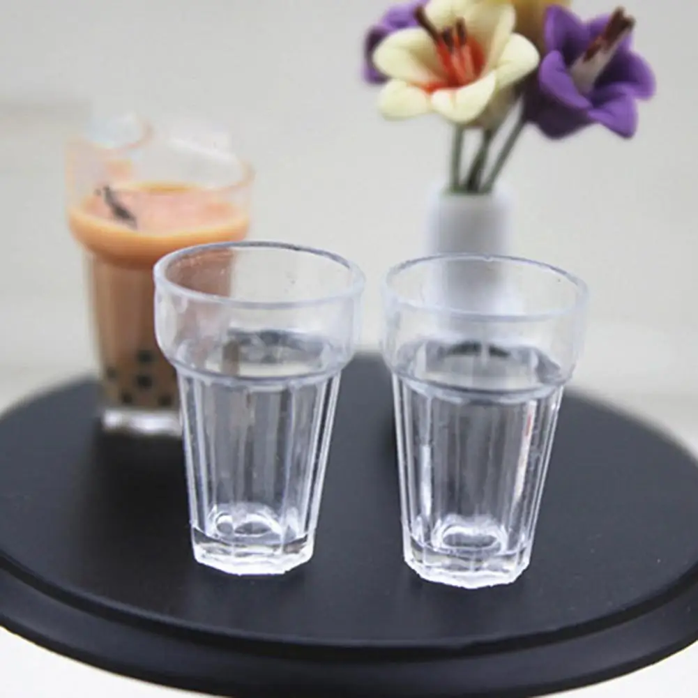 

10 шт., декоративные мини-чашки для кукольного домика