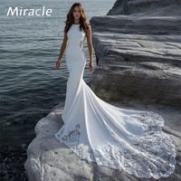 absorbing mermaidtrumpet wedding dress popular o neck bridal gown fashion sleeveless dresses pretty backless vestido de novia